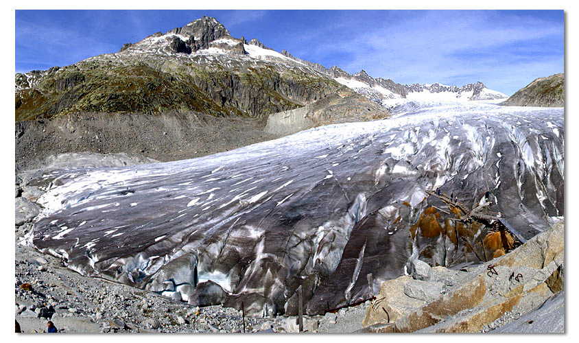 Rohne-Gletscher, 3630m, Valais (Switzerland)